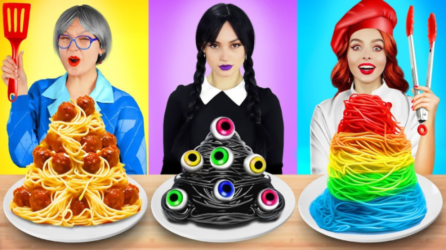 ترفند آشپزی - چالش غذا خوری - چالش اسمرفود - چالش غذایی