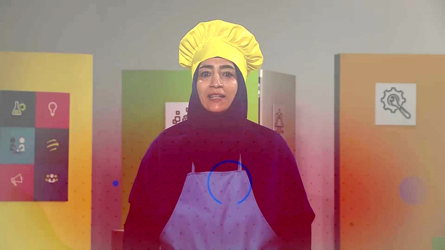 کار و فناوری سال ششم (خرد کردن پیاز)