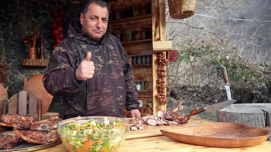 آشپزی در طبیعت آذربایجان جدید