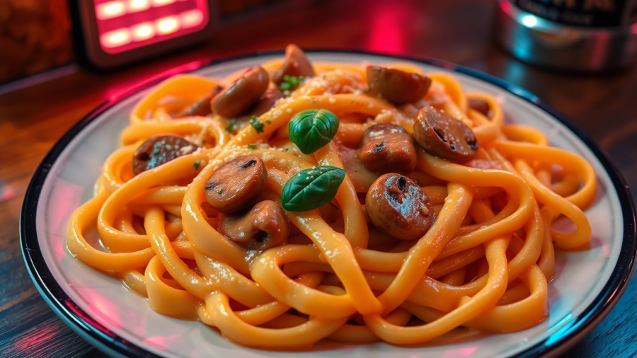 پاستا تالیاتله یا تالیاتلی شک نکنید همون غذاییه که دنبالشید