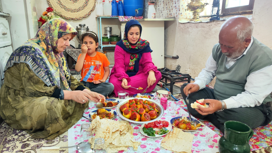 دلمه سیب‌زمینی؛ غذای سنتی و پرطرفدار روستا