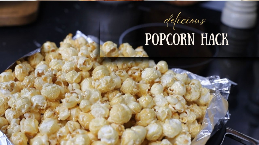 آموزش طرز تهیه پاپ کورن شکلاتی :: رسپی آسان برای تهیه پفیلا با شکلات سفید