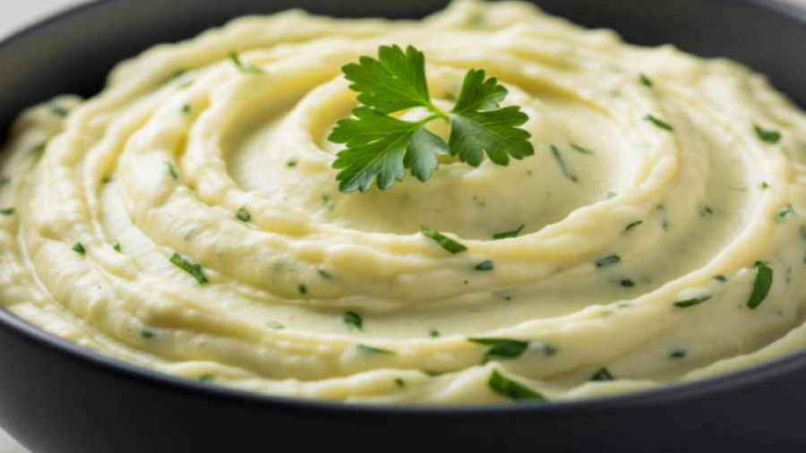 طرز تهیه پوره سیب زمینی بدون شیر | پوره سیب زمینی بدون خامه و کره