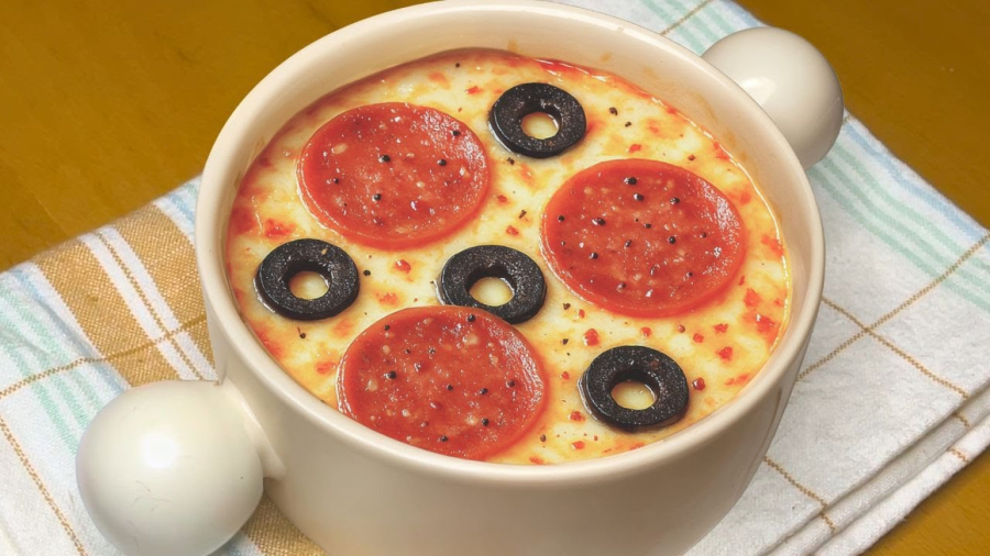 پیتزای لیوانی خوشمزه فقط در ۲ دقیقه | رسپی پیتزا لیوانی | فیلم آشپزی جدید