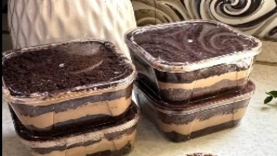 جار کیک موزاییکی،  ساده و خوشمزه