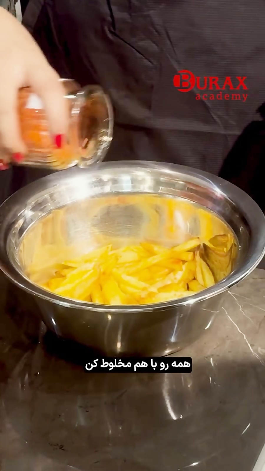 راز تهیه یه سیب زمینی سرخ کرده خوشمزه!