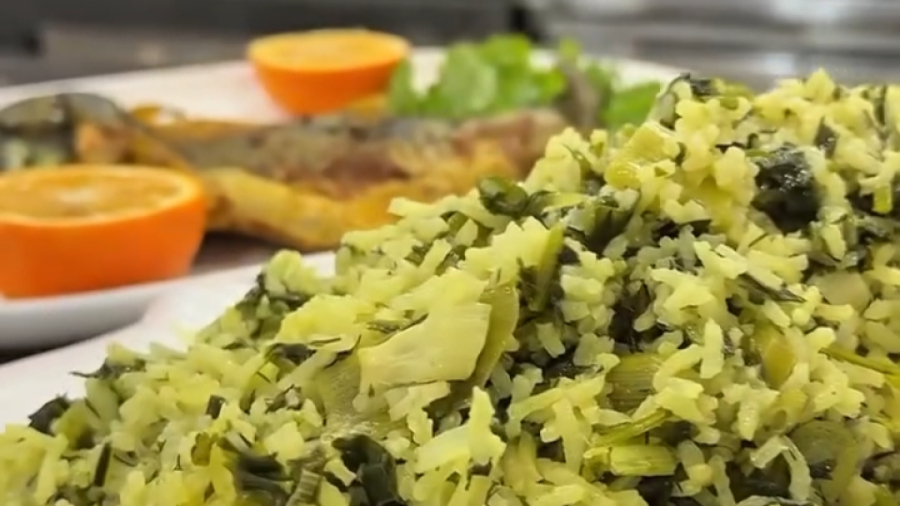 سبزی پلو با ماهی شب عید - ملاحت کامیار