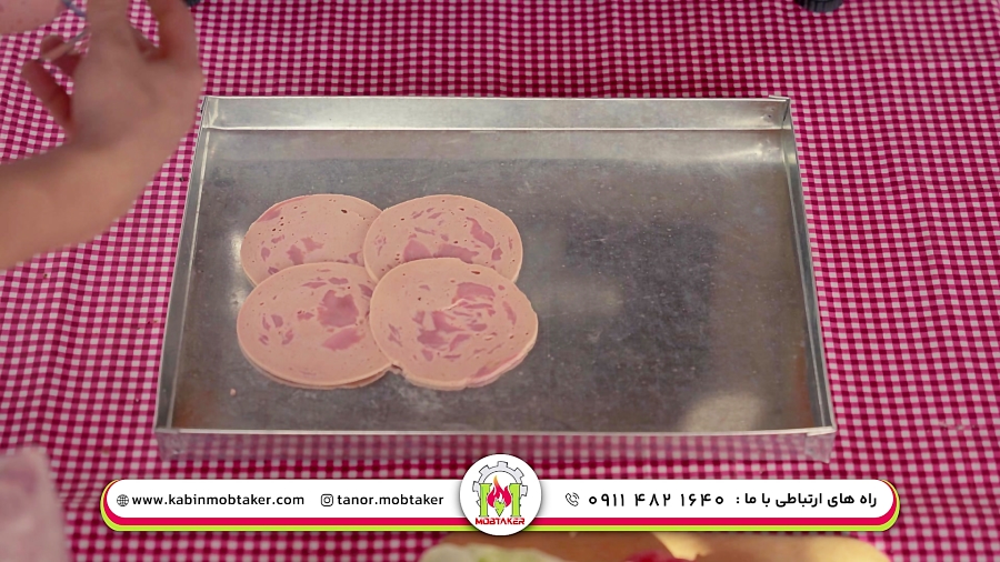 طرز تهیه ژامبون مرغ تنوری در تنور گازی