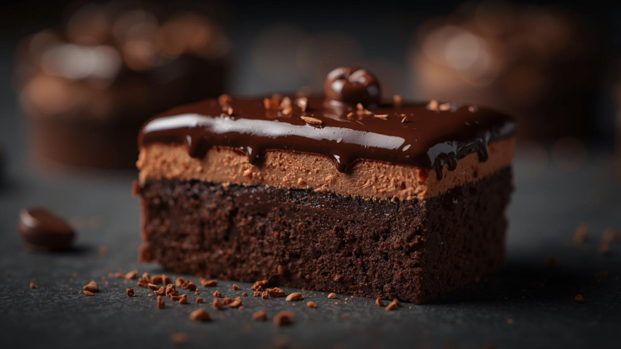 درست کردن دسر شکلاتی