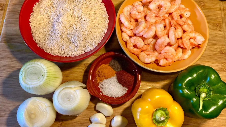 میگو پلو : انفجار طعم در هر لقمه : آشپزی آسان و سریع : آشپزی