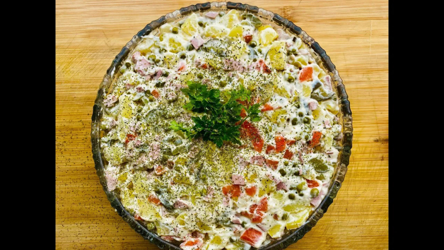 این سالاد سیب‌زمینی مخصوص - طرز تهیه انواع سالاد - آشپزی آسان و سریع