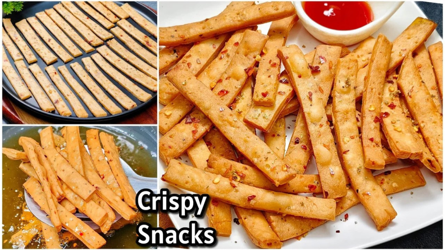 آموزش آشپزی آسان :: میان وعده ۵ دقیقه ای :: طرز تهیه پیتزا استیکی ترد خانگی