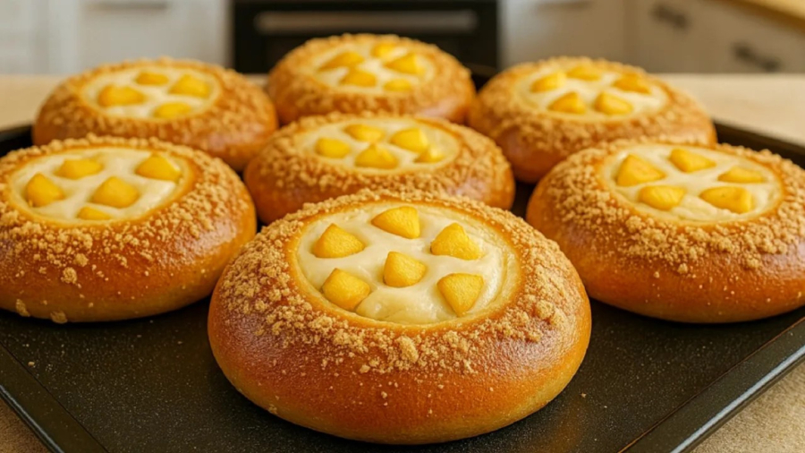 دستور پخت نان خانگی خوشمزه پنیری :: لذت آشپزی و آموزش طرز تهیه نان