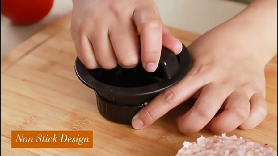 نحوه کار با همبرگر زن دستی فلزی مدل هوم برگر | لوازم قنادی بهگز