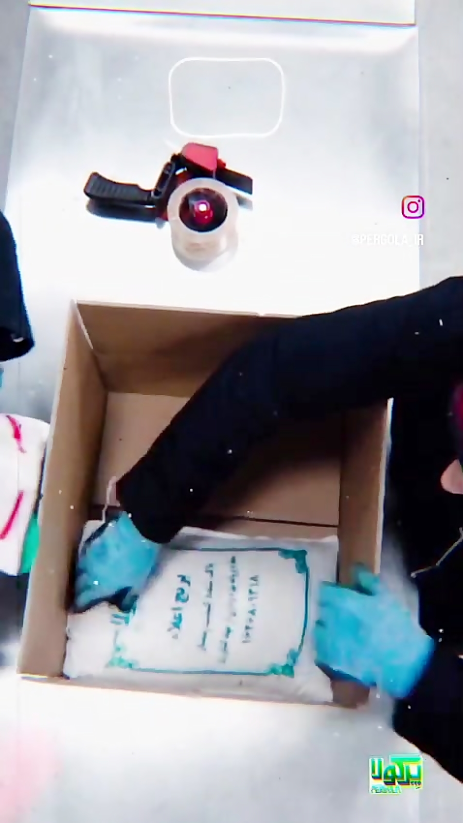 پرگولا همیار بنیاد دانش و بنیاد کودک