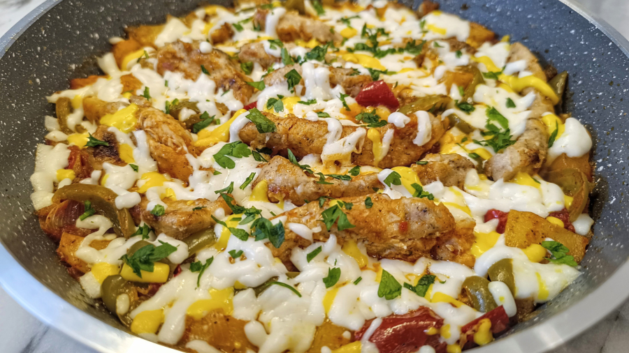 آموزش پخت مرغ با سیب زمینی آسان و خوشمزه