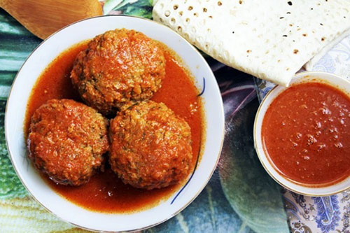 کوفته تبریزی، طرز تهیه کوفته تبریزی